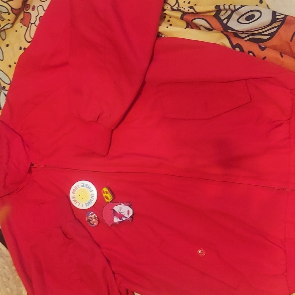 Vintage cotton nylon blend jacket (80s)